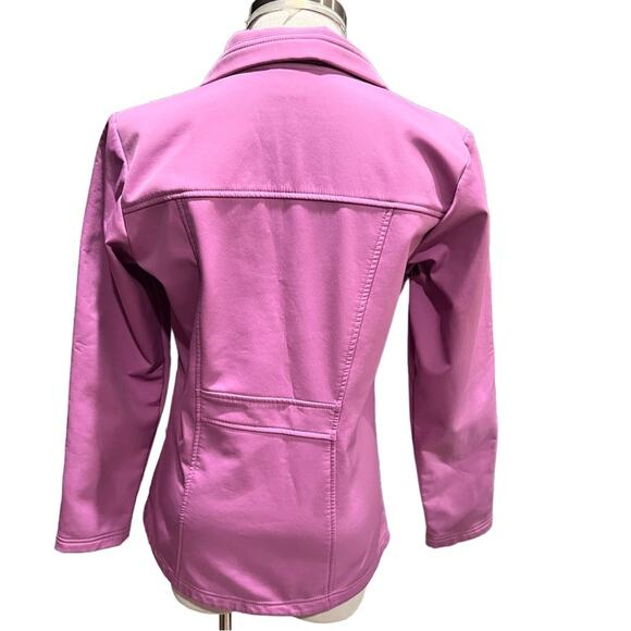 COLUMBIA WATER AND WIND RESISTANT JACKET LILAC SIZE S - Picture 3 of 7